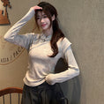 Load image into Gallery viewer, [KEKELI Series]★China style tops★ 2color shirt, long sleeve, ladies, slimming, sexy, easy to match
