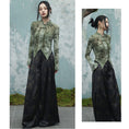 Load image into Gallery viewer, [Daiseiryuu 4 Series] ★Chinese-style trousers★ Bottoms, gaucho pants, casual, black, improves your temperament
