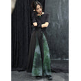 Load image into Gallery viewer, [Big Blue Dragon Series]★China style trousers★Bottoms Gaucho pants Loose Casual Black Black
