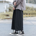 Load image into Gallery viewer, [PPDJ Series] ★Chinese-style pants★ 4 colors, 9/10th length pants, bottoms, unisex, men's, large size, plain, simple
