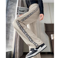 Load image into Gallery viewer, [KADISHOU Series] ★Chinese-style pants★ 2 colors Embroidered bamboo Casual pants Bottoms Unisex Men's Large size Black White
