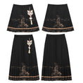 Load image into Gallery viewer, [Mori Onna Buraku Series] ★China style skirt★ 2 types available Long length or short length Bottoms Original
