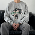 Load image into Gallery viewer, [V37 Series] ★Tops★ 3color Sweatshirt Unisex Men's Cat Cat Dog Cartoon Animal Pattern
