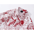 Load image into Gallery viewer, [MOISHE TIDE Series]★Shirt★ 2color Tops Long Sleeve Shirt Unisex Men's Print Red Black
