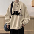 Load image into Gallery viewer, [XINGER Series] ★Tops★ 4color Sweatshirt Unisex Men's Cat Cat Cartoon Cute
