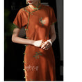 Load image into Gallery viewer, [MISS.F Series]★Cheongsam dress★ Improve your temperament Chinese style dress for ladies, parties, weddings
