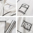 Load image into Gallery viewer, [From Mars Series]★T-shirt★ 2-color tops Unisex Graffiti Cotton Retro Black White Unique
