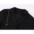 Load image into Gallery viewer, [LHSEN Series] ★Outerwear★ Blazer Casual With Chain Easy to Match Design Stylish Black
