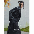 Load image into Gallery viewer, ✿New item! [Big Blue Dragon Series] ★China style outerwear★ Blazer print fashion black black
