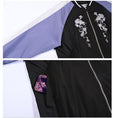 Load image into Gallery viewer, ✿New item! [Old Monster---Tatsuryu Series] ★China style outerwear★ Embroidery stadium jacket Color scheme Black Purple
