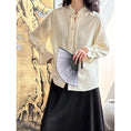 Load image into Gallery viewer, [Tachibana Series]★China Style Shirt★ Tops, Long Sleeve Shirts, Women's, Chinese Clothing, Improves Temperament, Date, Commuting
