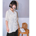 Load image into Gallery viewer, [Gokukaisha---Yunchi Series] ★Chinese-style tops★ Short-sleeved shirt, original, easy to match, Chinese clothing, with a stylish design
