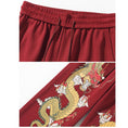 Load image into Gallery viewer, ✿New item! [BIGEMAN Series]★China style pants★ 2color casual pants bottoms unisex men's large size dragon pattern dragon pattern black red
