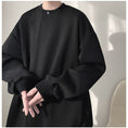 Load image into Gallery viewer, [Takashi Series] ★Tops★ 2color Unisex Men's Large Size Simple Black Apricot
