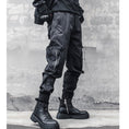 Load image into Gallery viewer, [WL Series]★Casual Pants★ Trousers Bottoms Cool Black Easy to match Harajuku style
