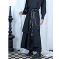 Load image into Gallery viewer, [Kurabokoya Series] Chinese-style pants, pants with belt and chain, bottoms, gaucho pants, slimming, easy to match
