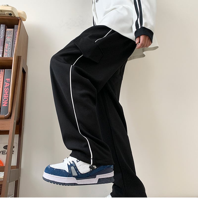 [V37 Series] ★Casual Pants★ 2color Pants Trousers Bottoms Unisex Men's Simple Easy to Match