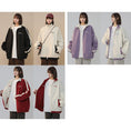 Load image into Gallery viewer, [Fujiiman Series] ★Jacket★ 3color Outerwear Unisex Men's Clothes that can be worn on both sides Black Red Purple
