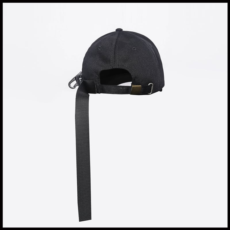 [WL Series] ★Hat★ Unisex Women's Men's Easy to match Harajuku style Black Black Cool