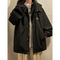 Load image into Gallery viewer, [CHAOMEICHEN Series]★Jacket★ 4color Outerwear Faux Layered Unisex Men's Large Size
