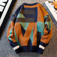 Load image into Gallery viewer, [HPCP Series] ★Sweater★ 2 color tops, unisex, men's, colorful, easy to match, retro, casual
