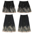 Load image into Gallery viewer, [Mori Onna Buraku Series] ★Chinese style skirt★ 2 types available Long length or short length Bottoms Butterfly Chinese clothing
