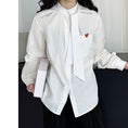 Load image into Gallery viewer, [Tachibana Series]★Shirt★ Tops, Long Sleeve Shirts, Women's, Improves Temperament, White, White Hat, Commuting, Date
