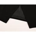 Load image into Gallery viewer, [LHSEN Series]★Outer★ Blazer Ladies Mini Length Faux Layered Black Black
