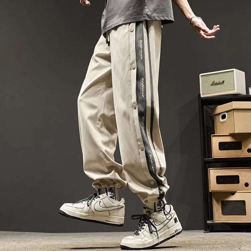 [SZON Series]★Casual pants★ 2color pants bottoms unisex men's color scheme easy to match