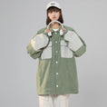 Load image into Gallery viewer, [Fujiiman Series] ★Jacket★ 3color outerwear unisex men's color scheme green blue black
