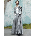 Load image into Gallery viewer, [Daiseiryuu 4 Series] ★Chinese-style tops★ Outerwear, shirts, long-sleeved shirts, sun protection, Chinese clothing, gray
