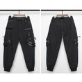 Load image into Gallery viewer, [WL Series]★Casual Pants★ Trousers Bottoms Cool Black Easy to match with design.
