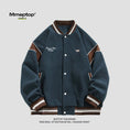 Load image into Gallery viewer, [Mmoptop Series] ★Stadium Jacket★ 3color Outerwear Unisex Men's Navy Dark Green Brown
