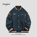 [Mmoptop Series] ★Stadium Jacket★ 3color Outerwear Unisex Men's Navy Dark Green Brown