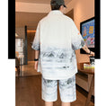 Load image into Gallery viewer, [WUSHE Series] ★Chinese style set up★ 3 colors Shirt + shorts Unisex Men's Large size Cool
