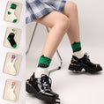 Load image into Gallery viewer, [Kairashi Series] ★Socks★ Set of 4 pairs Cotton Butterfly Cat Floral Black Green Pink Purple Cute
