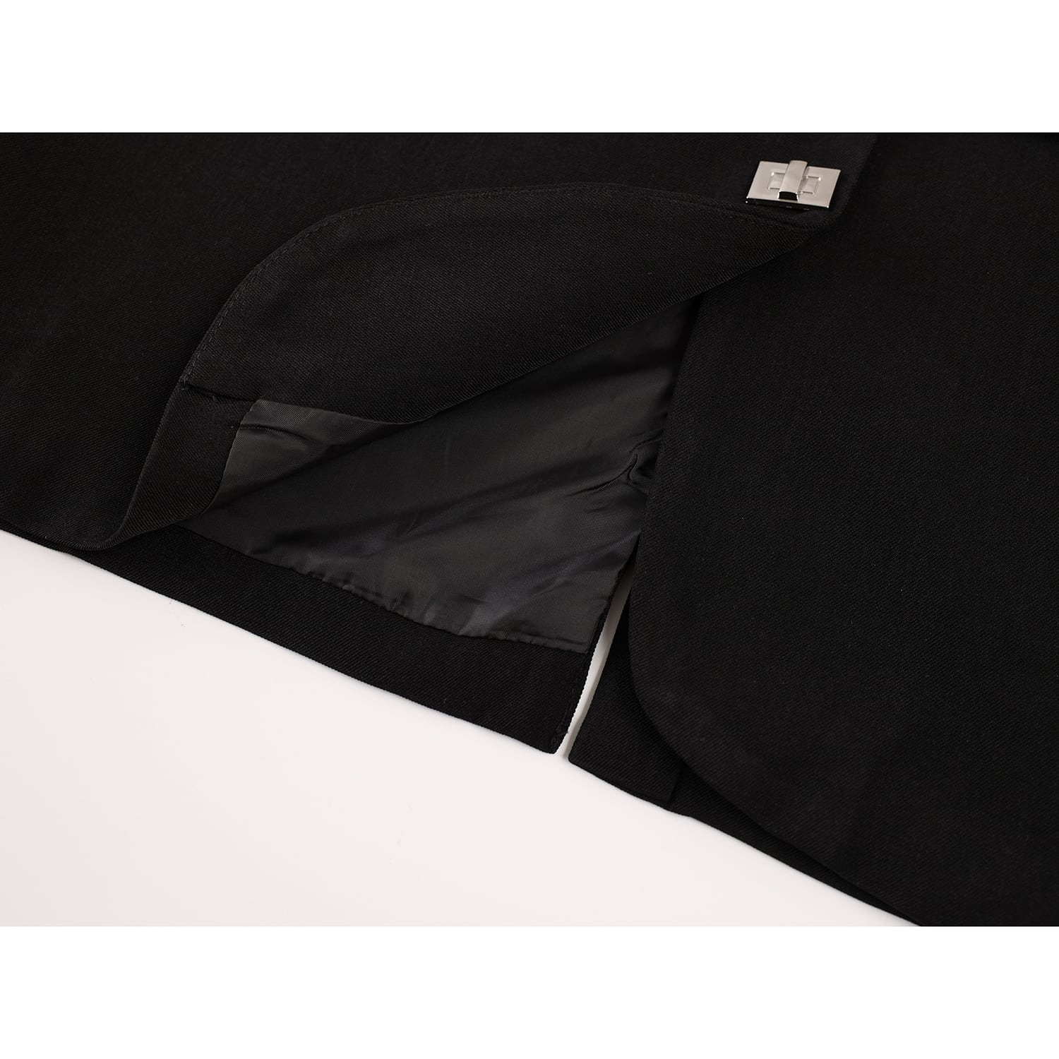 [LHSEN Series]★Outerwear★ Blazer Casual Easy to match with design Black Black