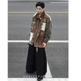 Load image into Gallery viewer, [XLQS Series] ★Jacket★ Outerwear Unisex Men's Suede Retro Color Scheme Unique Design
