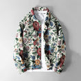 Load image into Gallery viewer, [GPstudio Series]★Jacket★ Floral pattern jacket outerwear unisex men's casual unique
