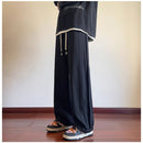 [PPG Series]★Pants★ 2color Casual Pants Bottoms Unisex Men's Large Size Black Beige Simple