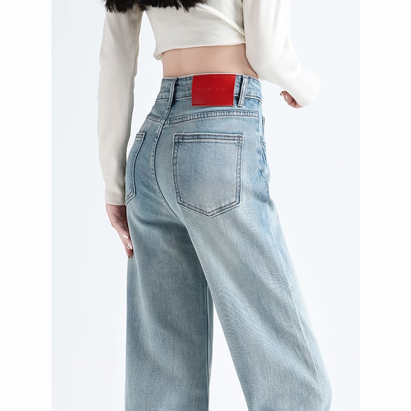 [KUDOU Series]★China style trousers★ 2color embroidery bottoms denim pants ladies fashion jeans