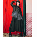 Load image into Gallery viewer, ✿New item! [Kokaisha---Shishi Series]★China style skirt★Bottoms Cute and easy to match Black Black
