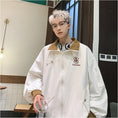 Load image into Gallery viewer, [PPG Series]★Jacket★ 2color outerwear casual unisex men's color scheme khaki brown white
