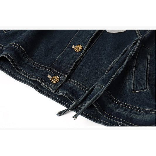 [YOYO CLUB Series] ★Denim jacket★ Outer jacket denim jeans Easy to match with design Stylish