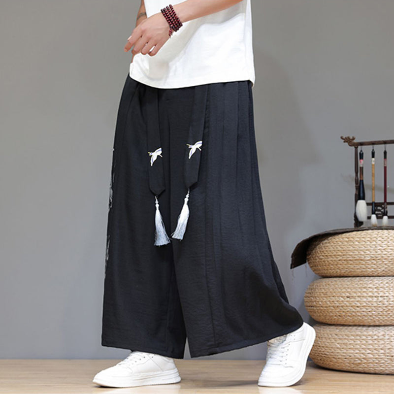 [HANMOYAN Series] ★Denim pants★ Pants Bottoms Butterfly Unique Women's Cute Easy to match