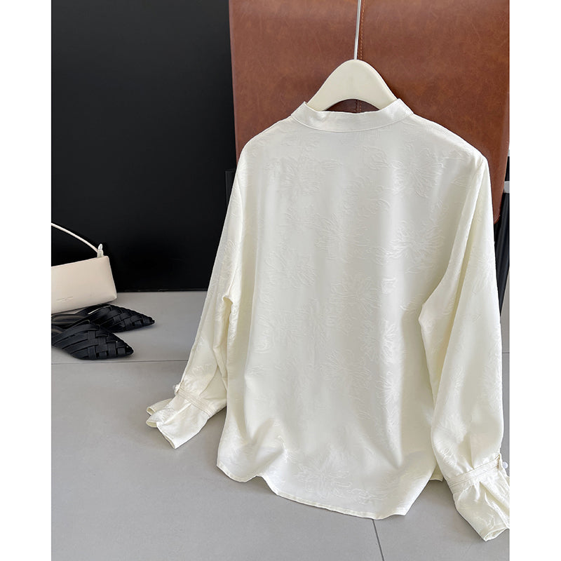 [Tachibana Series]★China Style Shirt★ Tops, Long Sleeve Shirts, Women's, Chinese Clothing, Improves Temperament, Date, Commuting