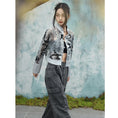 Load image into Gallery viewer, [Daiseiryuu 4 Series] ★Chinese-style tops★ Outerwear, shirts, long-sleeved shirts, sun protection, Chinese clothing, gray
