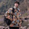 Load image into Gallery viewer, [NANSHI Series]★Jacket★ 3color Outer Print Unisex Men's Pumpkin Pumpkin Pattern Aya
