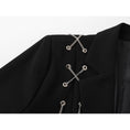 Load image into Gallery viewer, [LHSEN Series]★Outer★ Blazer Jacket Short Length with Metal Chain Ladies
