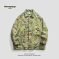 Load image into Gallery viewer, ✿New item! [Mmoptop Series] ★Jacket★ 2color outerwear, unisex, men's, floral pattern, switching, stylish, easy to match
